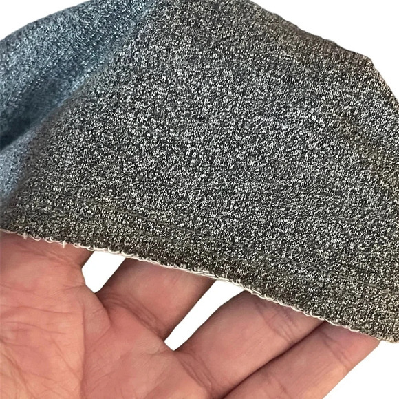 Sundry Diagonal Stripe Hoodie- Heather Grey Size Large - Picture 4 of 10